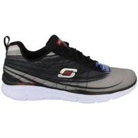 skechers equalizer mens shoes trainers in black