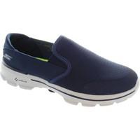 skechers charge mens loafers casual shoes in blue