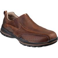 skechers vorlez conven sk64413 mens loafers casual shoes in brown