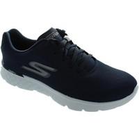 skechers go run 400 mens shoes trainers in blue