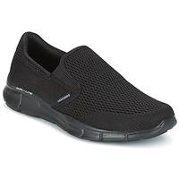 skechers equalizer double play mens trainers in black