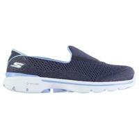 skechers go walk 3 strike ladies trainers