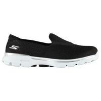 skechers go walk 3 strike ladies trainers