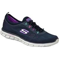 skechers glider womens shoes trainers in multicolour