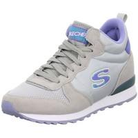 skechers ditzy dancer womens shoes trainers in grey