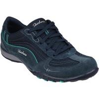 skechers sk22459 womens shoes trainers in blue