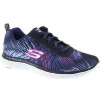 skechers 12754 flex appeal tropical breeze womens shoes trainers in bl ...