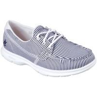 skechers go step sandy womens casual shoes womens shoes trainers in bl ...