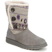 Skechers KEEPSAKE CARDIGAN women\'s Low Ankle Boots in grey