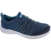 skechers very daring womens shoes trainers in blue