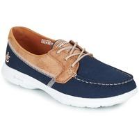 Skechers GO STEP women\'s Boat Shoes in blue