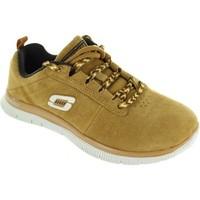 Skechers Flex Appeal Something Fun women\'s lightweight Memory Foam train women\'s Shoes (Trainers) in brown