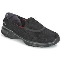 Skechers GO WALK 3 women\'s Slip-ons (Shoes) in black