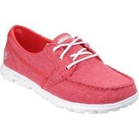 Skechers On The Go - Mist women\'s Boat Shoes in red