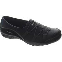 skechers breathe easy blithe womens loafers casual shoes in black