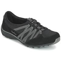 skechers converations holding aces womens shoes trainers in black