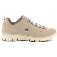 skechers 11717 sport shoes women brown womens trainers in brown