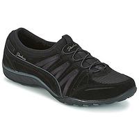 skechers breathe easy moneybags womens trainers in black