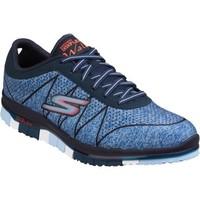 skechers go flex ability womens shoes trainers in blue