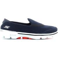 Skechers 13982 Sport shoes Women Navy/white women\'s Slip-ons (Shoes) in Multicolour