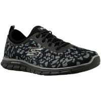 skechers animalistic womens shoes trainers in grey