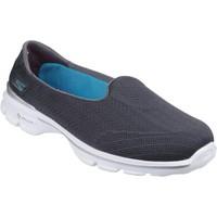 Skechers Go Walk 3 Insight women\'s Slip-ons (Shoes) in grey
