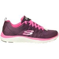 skechers valeris womens shoes trainers in pink