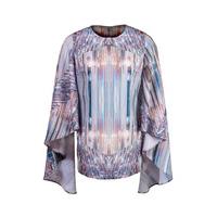 Skeena S Metallic Freedom Cape Dress