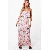 Skye Double Layer Floral Maxi Dress - multi