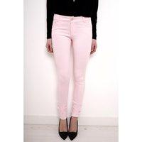 skinny fit jeggings in light pink