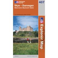 Skye - Dunvegan - OS Explorer Map Sheet Number 407