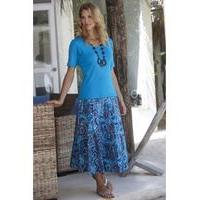 Skirt With T-Shirt & Necklace Length32in