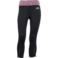 SKECHERS Womens Kaylee Deep Waisted Performance Capri Leggings Black