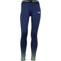 SKECHERS Womens Vega Logo Waistband Leggings Navy Marl