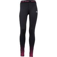 SKECHERS Womens Vega Logo Waistband Performance Tight Leggings Black