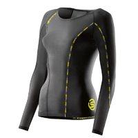 skins dnamic womens long sleeve top blacklimoncello