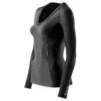 Skins Ladies A200 L/S Top - Black