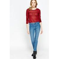 Skinny Fit Regular Jeans