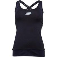 SKECHERS Womens Zyra Performance Strappy Vest Black