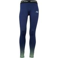 skechers womens vega logo waistband leggings navy marl