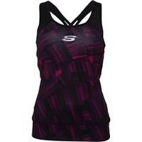 SKECHERS Womens Star Performance Strappy Support Vest Fuchsia