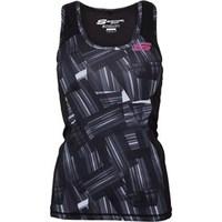 skechers womens beam performance panelled support vest black