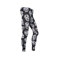 skull pattern leggings size l