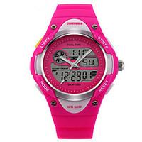 skmeichildren outdoor sports dual time zones multifunction wrist watch ...