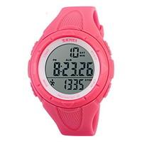 SKMEI Women\'s Pedometer Fashion Sport Watch LCD Digital Alarm Stopwatch Cool Watches Unique Watches