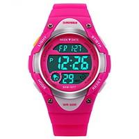 skmei kids sport watch digital watch lcd calendar chronograph water re ...