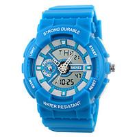 SKMEI Unisex Fresh Color Analog-Digital Sports Watch Fashion Sporty Wristwatch Cool Watch Unique Watch