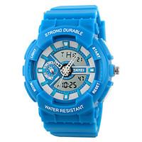 skmei unisex fresh color analog digital sports watch fashion sporty wr ...