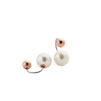 Skagen Agnethe 10mm Rose Gold-Tone Earrings