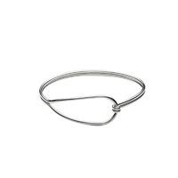 Skagen Anette Silver-Tone Bangle Bracelet